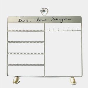 Live, Love, Laugh Jewelry Stand for Necklaces and Earrings